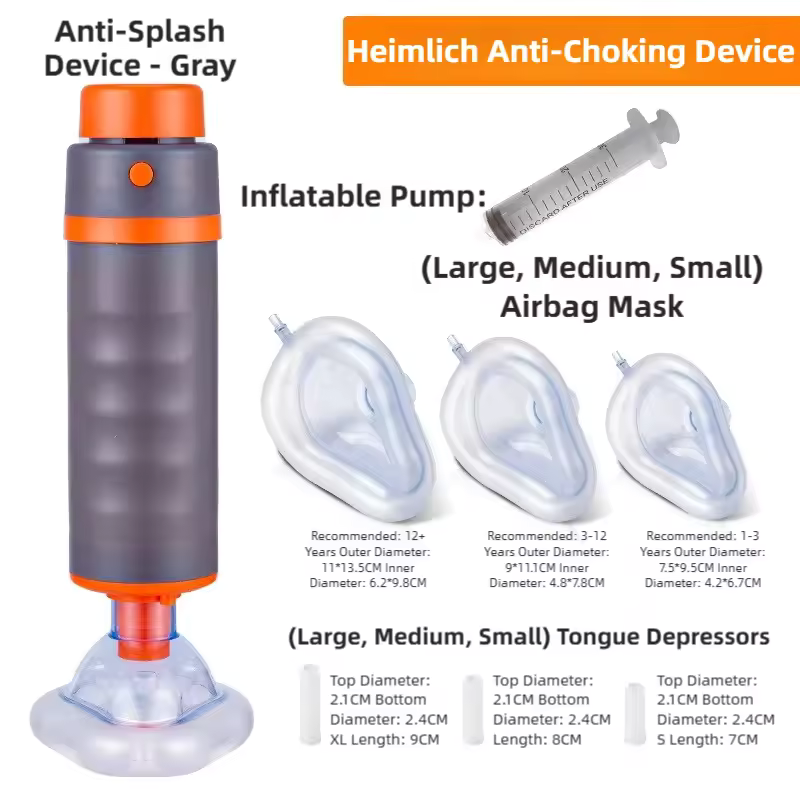 Anti-choking first aid artifact Breathir