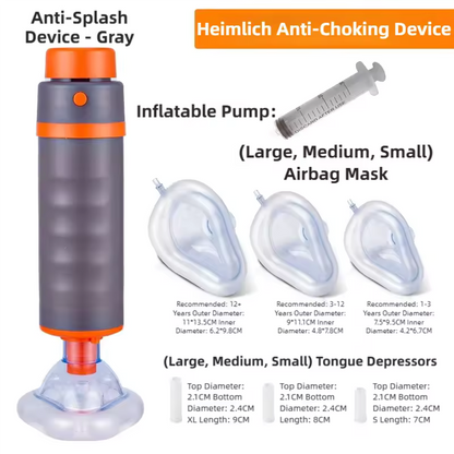 Anti-choking first aid artifact Breathir